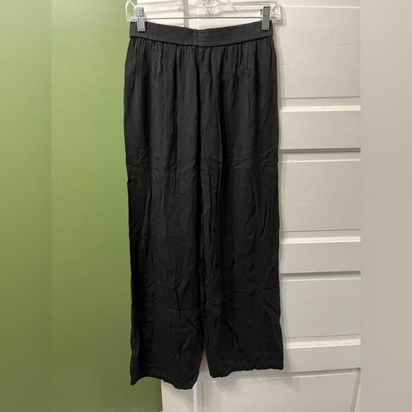 Black Flowy Pants - Picture 2 of 2